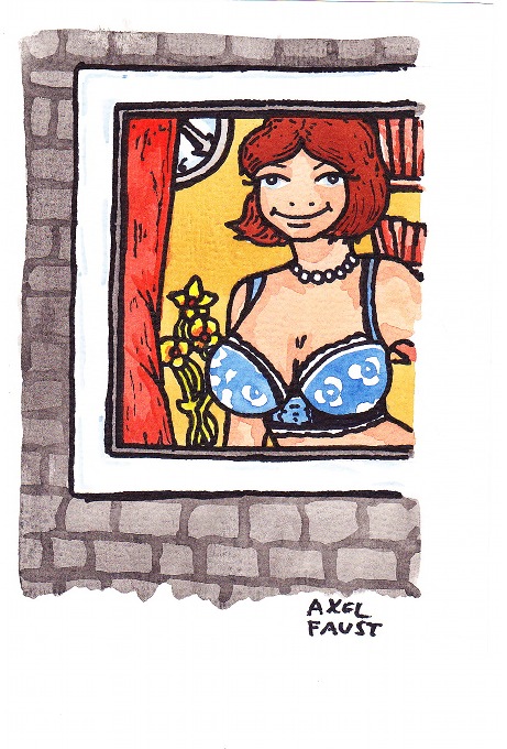 Das Mädchen am Fenster